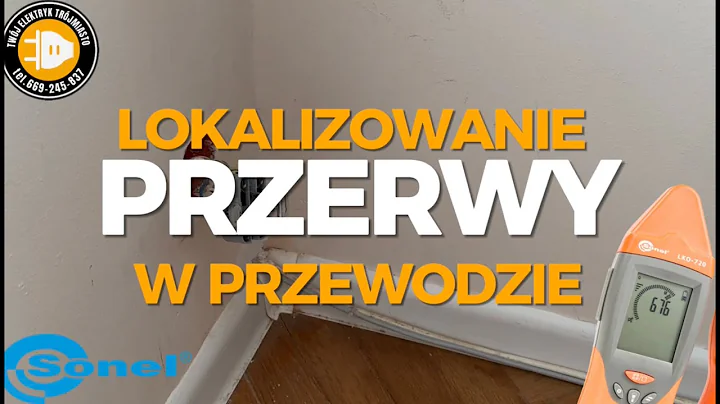 Lokalizowanie przerwy w przewodzie - miejsca uszkodzenia - Sonel LKZ-720