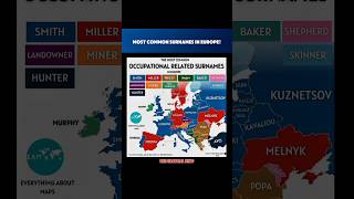 👤🌎Most Common Surnames in Europe Surnames