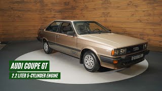 Audi Coupe GT E5 | Maintenance history known | European car | 1982 -VIDEO- www.ERclassics.com
