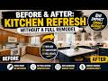 “Before &amp; After: Kitchen Refresh Without a Full Remodel”