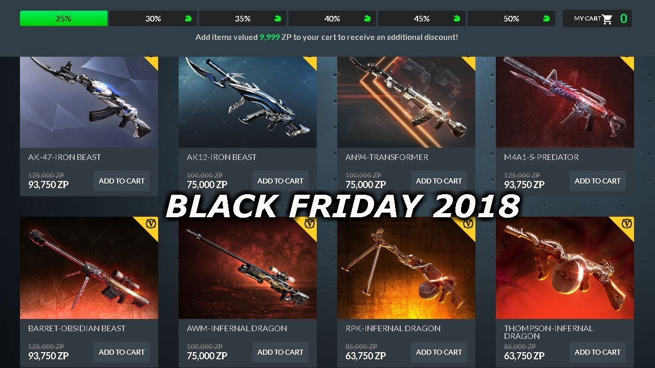 CrossFire West: Black Friday sale 2018 - YouTube