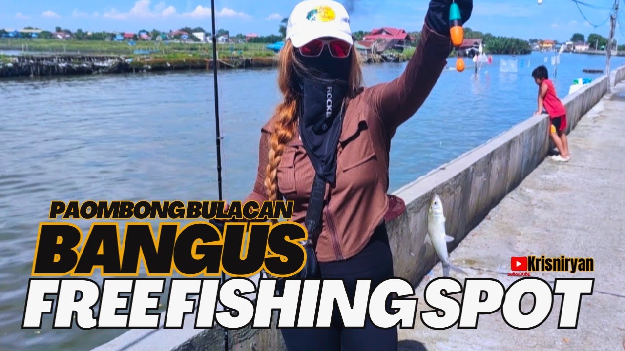 DAANAN NG BANGKA UMAAPAW ANG ISDA, BANGUS NAGLIPANA PAOMBONG BULACAN FREE FISHING SPOT