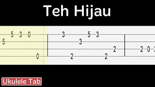 Tulus - Teh Hijau (Ukulele Tabs Tutorial Easy)
