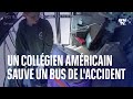 Un Collégien Américain évite L Accident D Un Bus Scolaire Après Le Malaise De La Conductrice