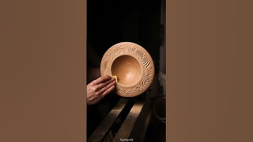 Flow Bowl - Double sided CNC machining! #cnc #woodworking #machining #woodturning #parametricdesign