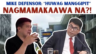 MIKE DEFENSOR,  NAGPA PRESSCON! NAGMAMAKAAWA NA DAHIL SA  SANGKOT ANG PAMILYA