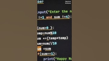 Happy number in Python 🎯