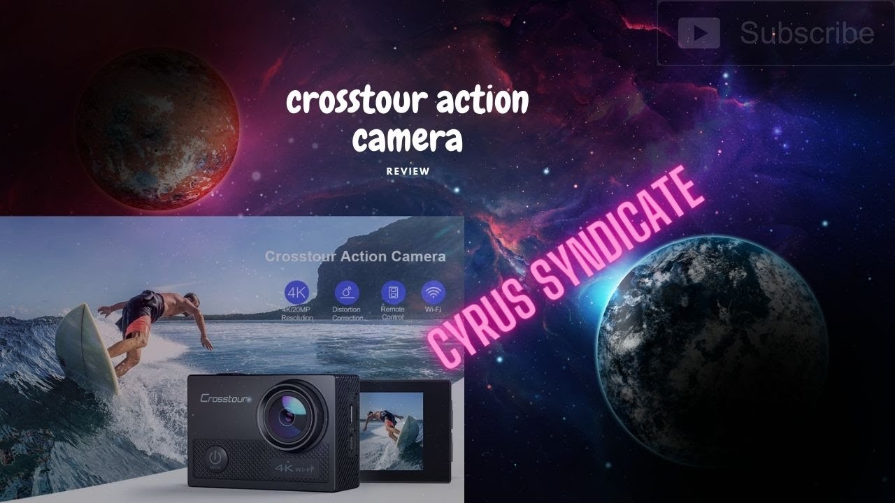 Crosstour Action Camera 4k 20mp review & specification. Make your