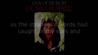 Donna Summer - The Hostage LYRICS Remastered \