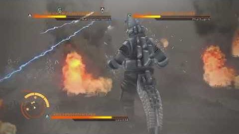 Godzilla PS4 - Mechagodzilla 2 Vs Type-3 Kiryu Vs Super Mechagodzilla