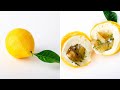 Lemon shaped dessert  recipe by cedric grolet