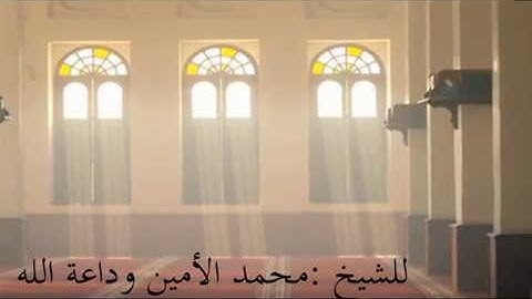 ما تيسر من سورة الحجرات || يا أيها الذين آمنو إن جاءكم فاسق || شيخ محمد الأمين وداعة الله