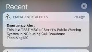 How to turn off Emergency and Government Notifications on iPhone