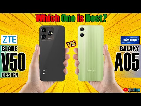 🔥 DECODING THE SUPERIORITY! ZTE BLADE V50 DESIGN VS SAMSUNG GALAXY A05