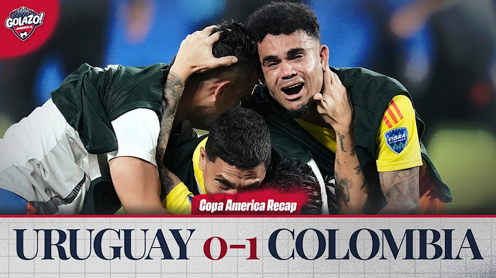 Colombia Beat Uruguay to Reach Copa América 2024 Final Despite 10 Men and Fan Tensions! | CBS Sports