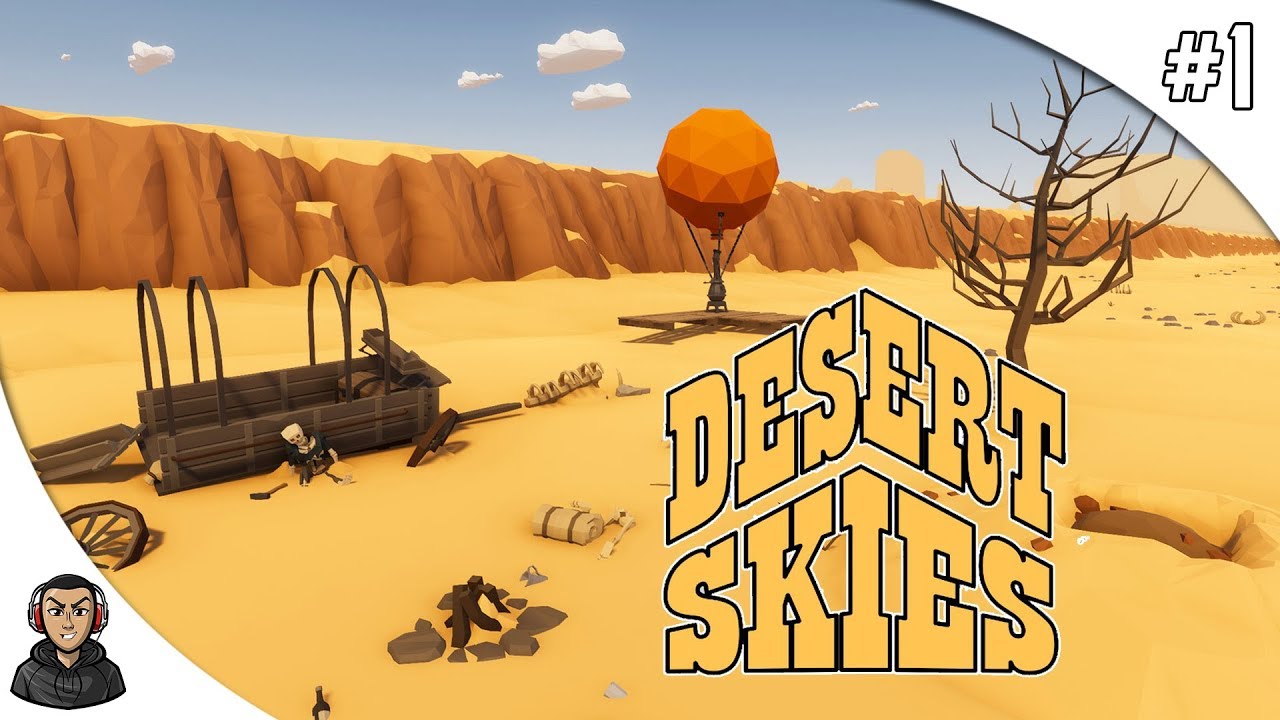 DESERT SKIES JOGO DE SOBREVIVÊNCIA NO DESERTO COM BALÃO 1