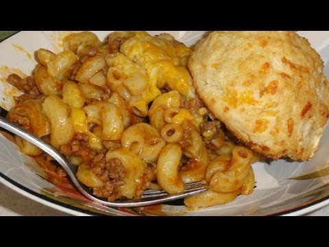 Hamburger-Macaroni Casserole