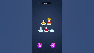 Level 1 Nut Sort Game – Relaxing Puzzle Challenge | Best Brain Teaser 2025