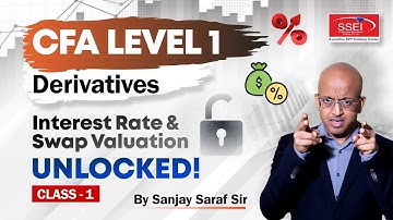 CFA L1 Derivatives Simplified: FRAs & Swaps by Sanjay Saraf | SSEI