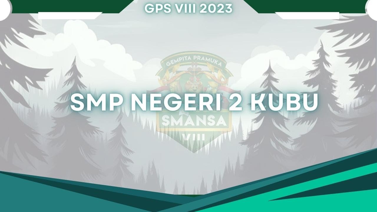 LOMBA VIDEO KREATIF PRAMUKA - SMP NEGERI 2 KUBU