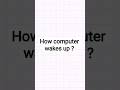 What happens when you turn on a computer ? ( Telugu) 🖥️ #shortstelugu #shorts #computerbasicstelugu