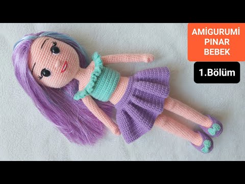 Amigurumi Kurdela Saçlı Pınar Bebek Yapımı - Kol ve Ayak Yapılışı 1/6