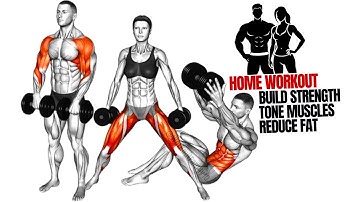 10 Best Dumbbell Exercises for Full body Home Workout
