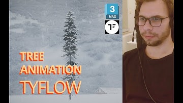 Tree animation with tyFlow. Easy setup for mid and backgrounds.