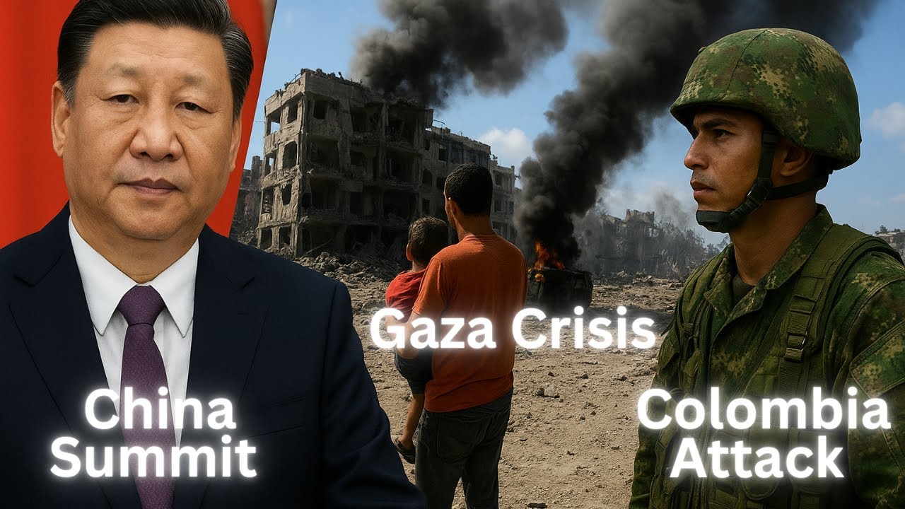 China’s Big Plan • Gaza Under Fire • Colombia Explosion" 