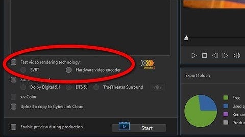 How to fix greyed out "Fast Video Rendering Technology" in PowerDirector 17