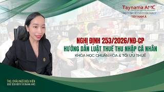 Decree 253/2026/ND-CP guiding the Law on Personal Income Tax