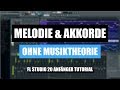 FL Studio 20 Tutorial - Melodie und Akkorde OHNE Musiktheorie im Piano Roll erstellen Mp3 Song