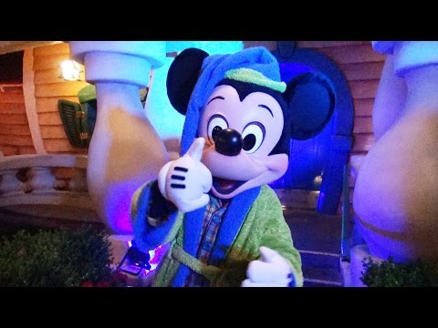 Mickey's Toontown Pajama Party at Disneyland 24 w/Pluto, Goofy, Minnie, Mickey, Chip & Dale