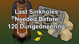 RuneScape Last Sinkholes Needed For 120 Dungeoneering!