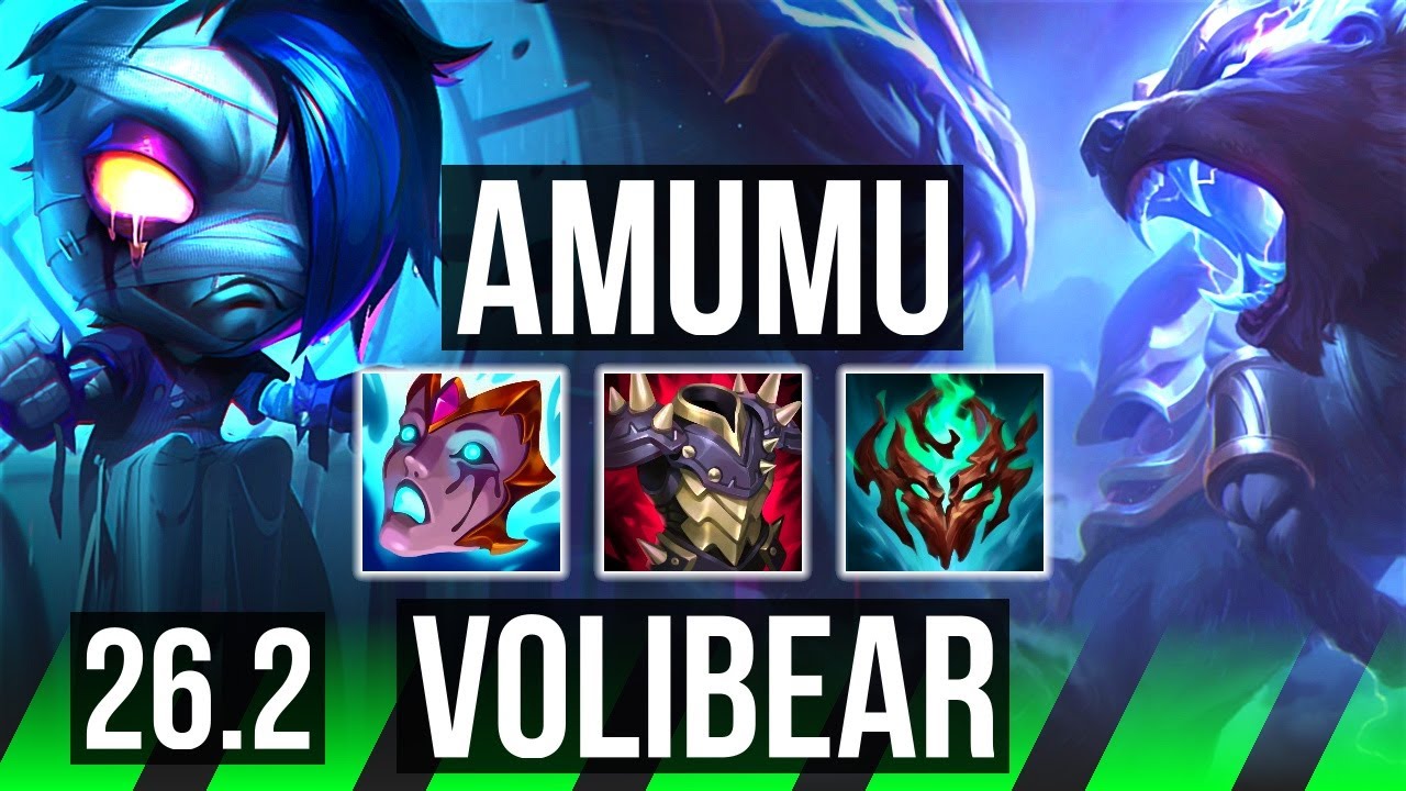 AMUMU vs VOLIBEAR (JGL) | EUNE Master | 26.2