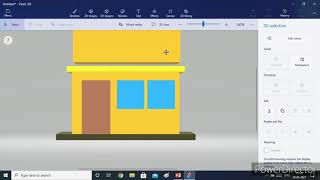 How To Make A House In Paint 3D screenshot 5