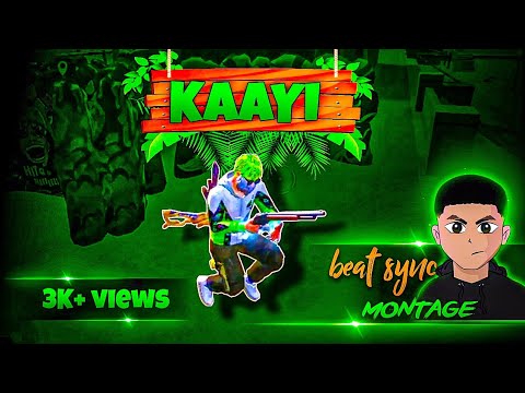 KAAYI   Free Fire Montage  ft Baby Jean  Free Fire Status  Trending Song  Free Fire Song