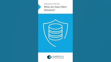 What is a Data Fabric Solution? #datafabric  #datamanagement #dataprocessing #dataintegration