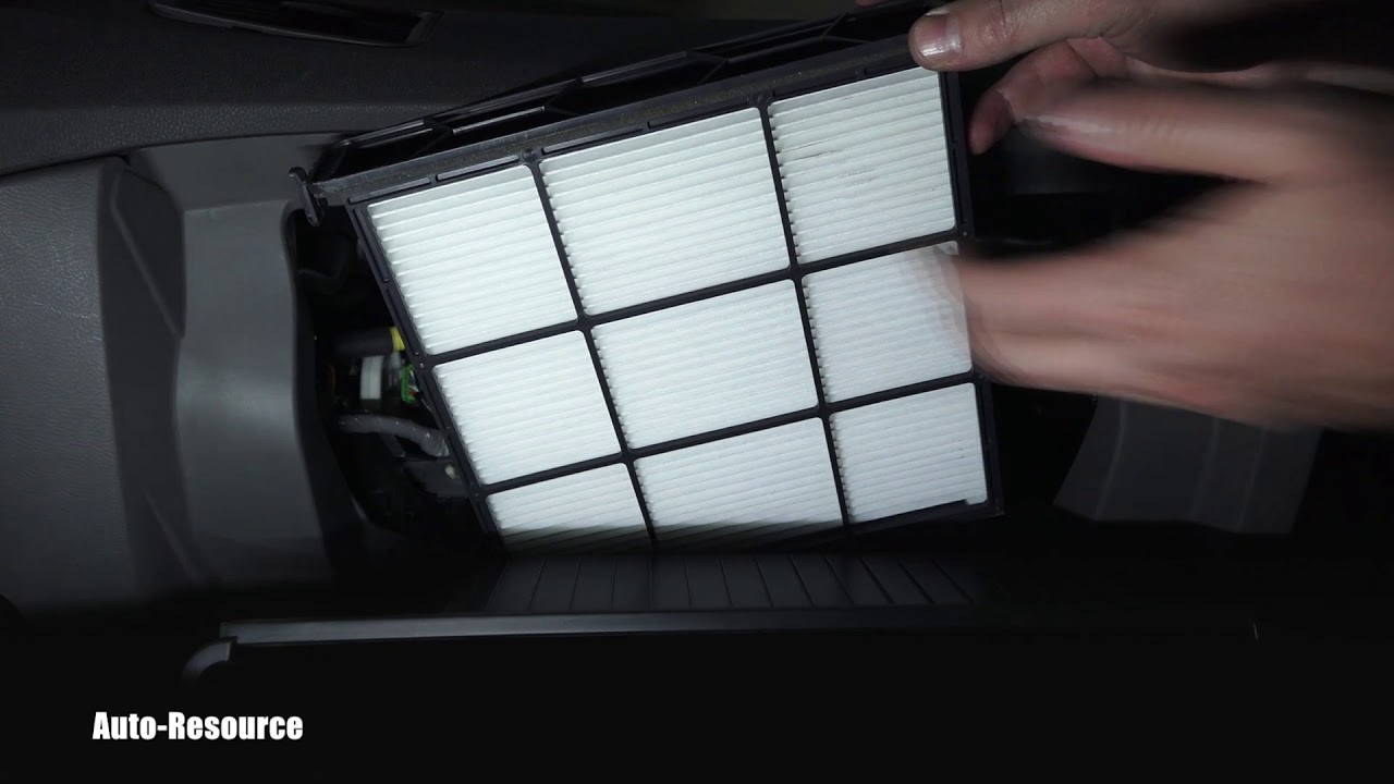 How to replace cabin filter on Honda Civic - YouTube