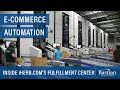 Inside iHerb.com's E-Fulfillment Center featuring Goods-to-Person Technology, Perfect Pick