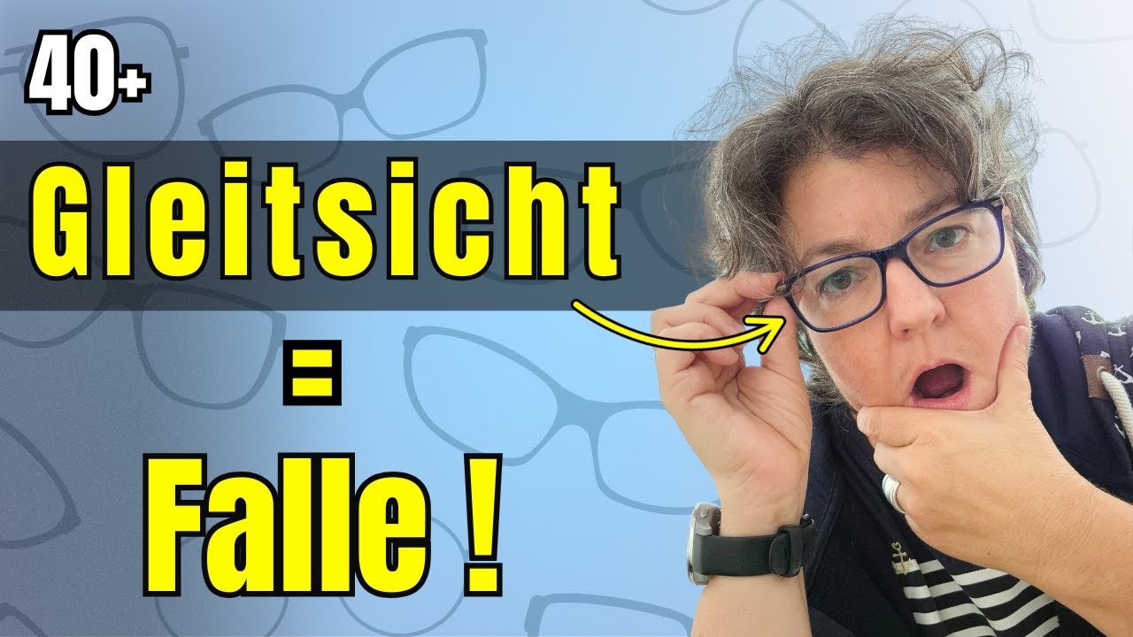 Gleitsichtfalle: warum du immer abhängiger von dieser Brille wirst!