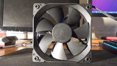 Fractal Design Dynamic X2 GP-12 PWM Black - Fan Noise