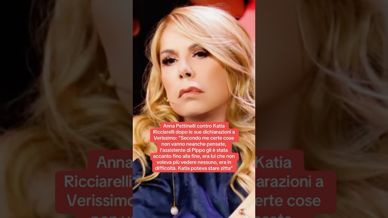 Anna Pettinelli contro Katia Ricciarelli: “poteva stare zitta”