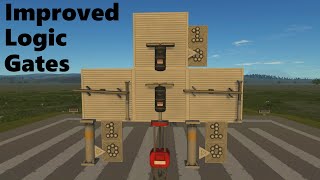 KSP Improved Mechanical Logic Gates!
