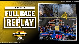 ARCA Menards Series West full race replay: Desert Diamond Casino West Valley 100 from Phonix Raceway