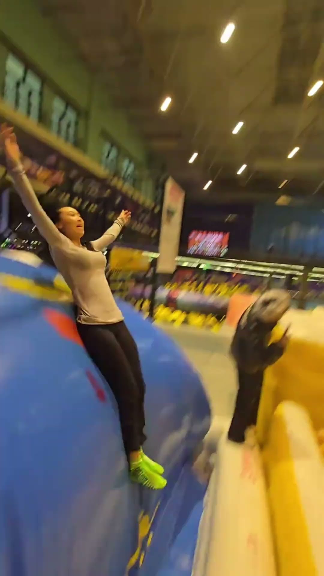 This Trampoline Is  ?? So Fun Why Didn't We Just Start Jumping Around Like This When We Were Kids