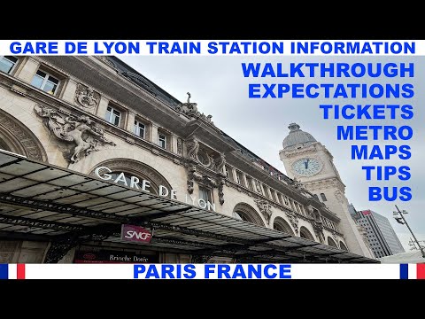 Video: Parijdagi Gare de Lyon/Bersi mahallasini kashf qilish