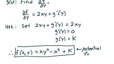Calculus 3 (Fundamental theorem of line integrals), Section 16.3, problems 3, 4, 5, 7