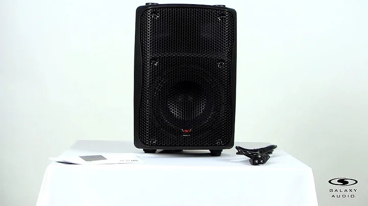 Unboxing the Galaxy Audio GPS-8 Full Range Personal Monitor PA System