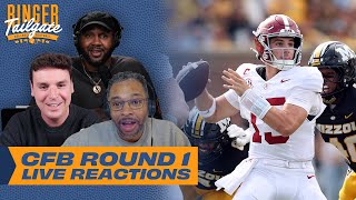 CFB Round 1 LIVE REACTIONS | Ringer Tailgate